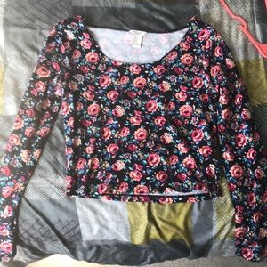Floral crop top!